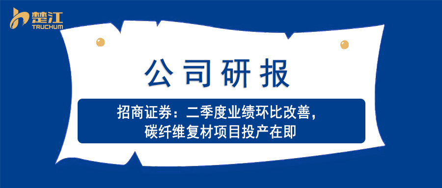 君临研报：【招商证券】二季度业绩环比改善，碳纤维复材项目投产在即